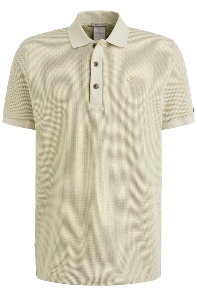 POLO MET WAFELSTRUCTUUR CPSS2504889 7014 SILVER BIRCH